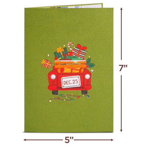 Christmas Car Pop Up Card